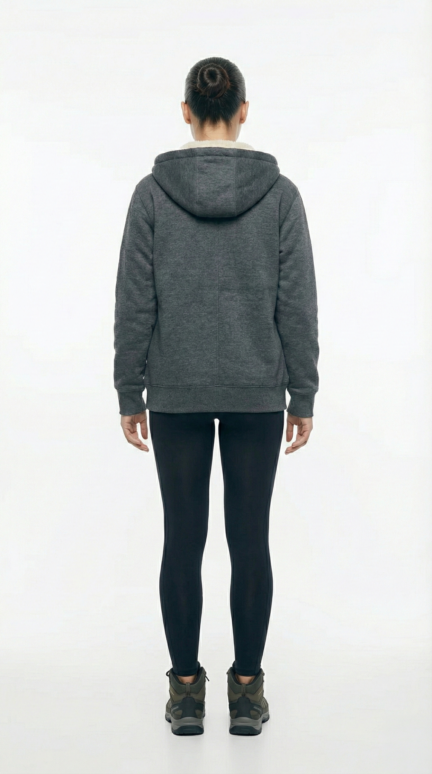 The All-Terrain Thermal Zip-Up Hoodie | Heather Grey