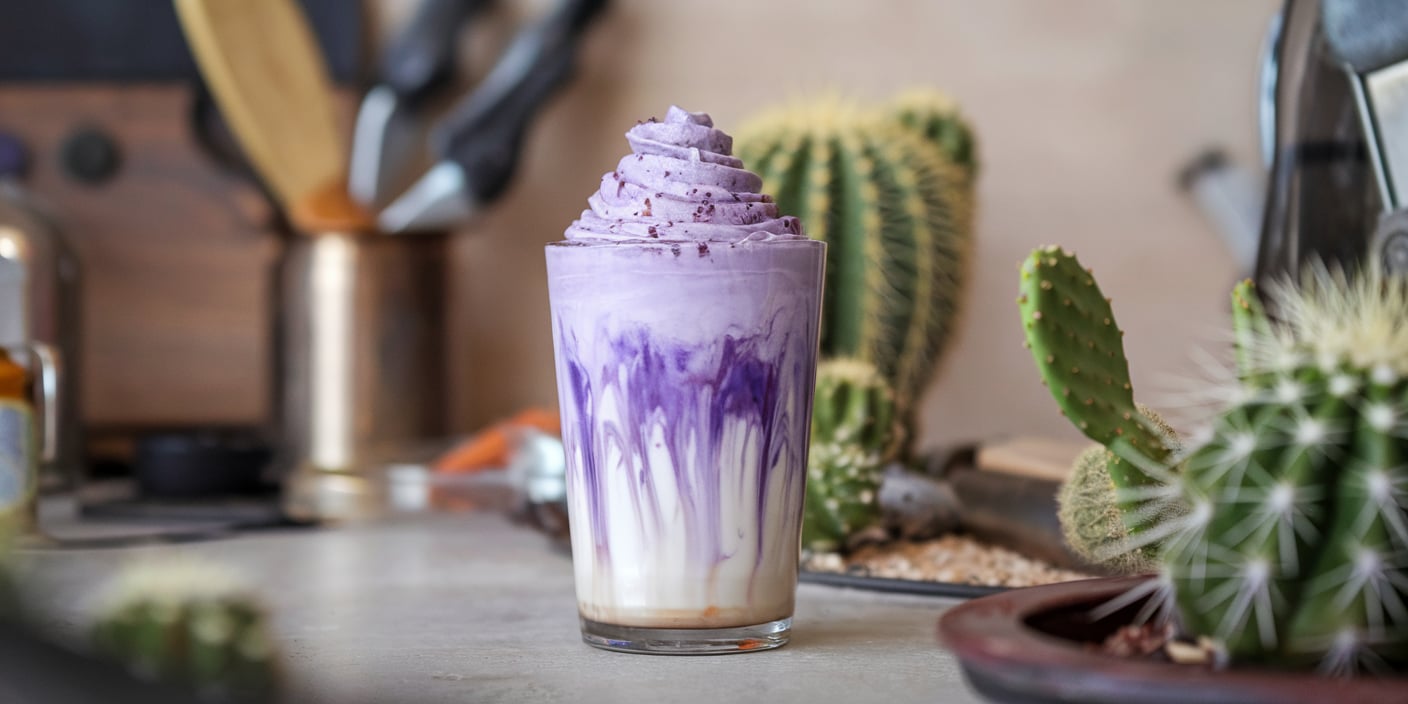 💜 How to Make Ube Matcha Latte