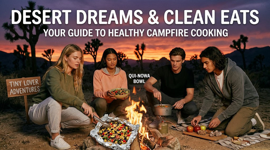 Desert Dreams & Clean Eats: A Guide to Healthy Campfire Cooking