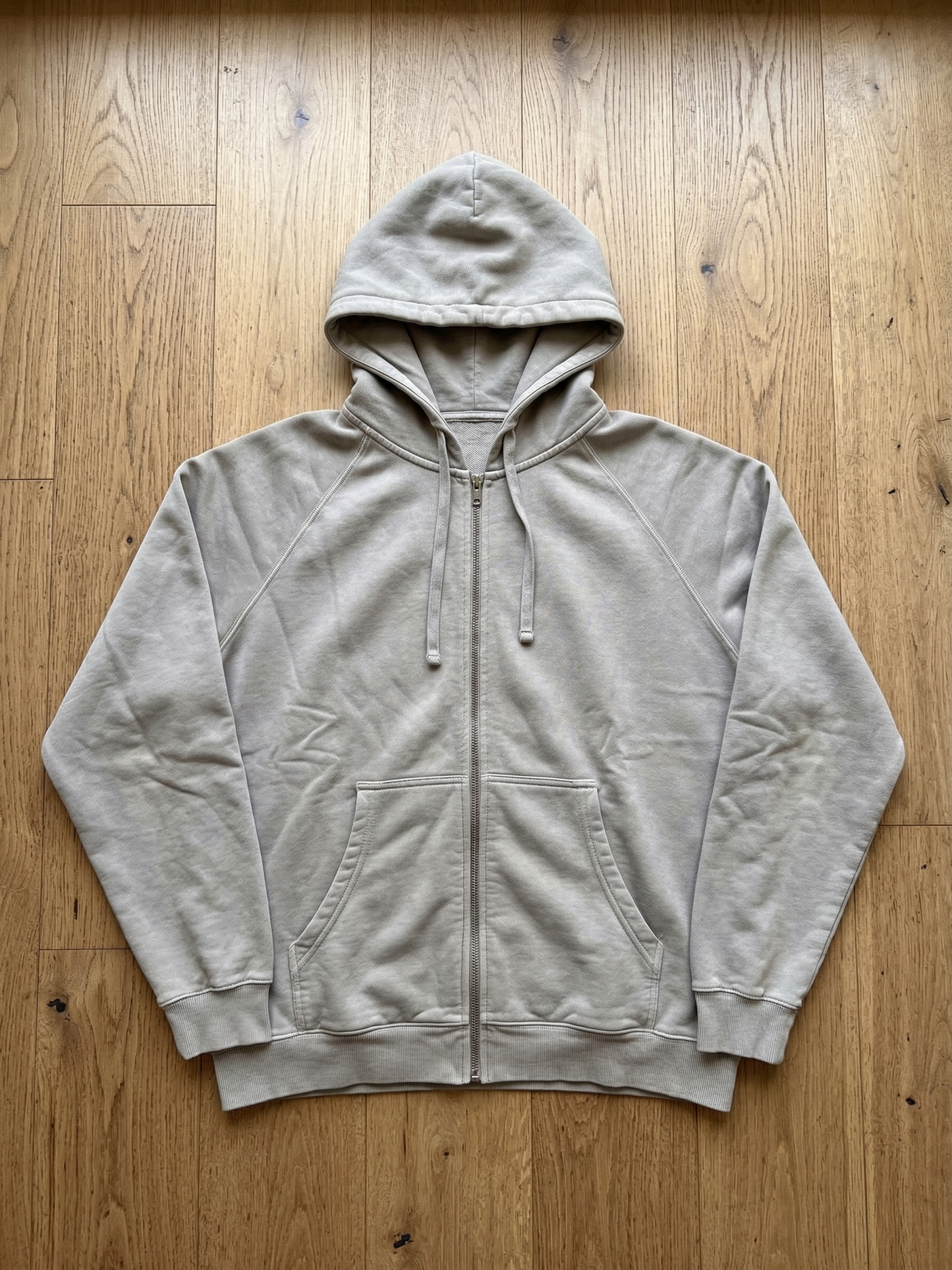 The Essential Everyday Zip-Up Hoodie | Stone Grey