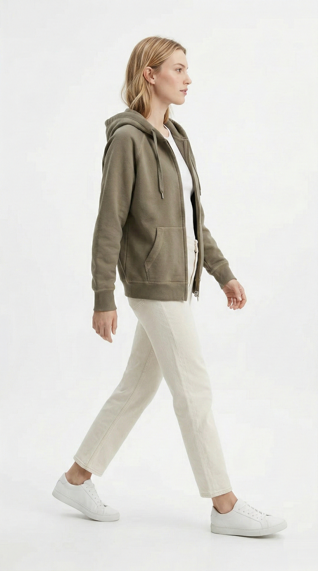 Unisex Vintage Wash Raglan Zip-Up Hoodie | Heavyweight 80/20 Blend