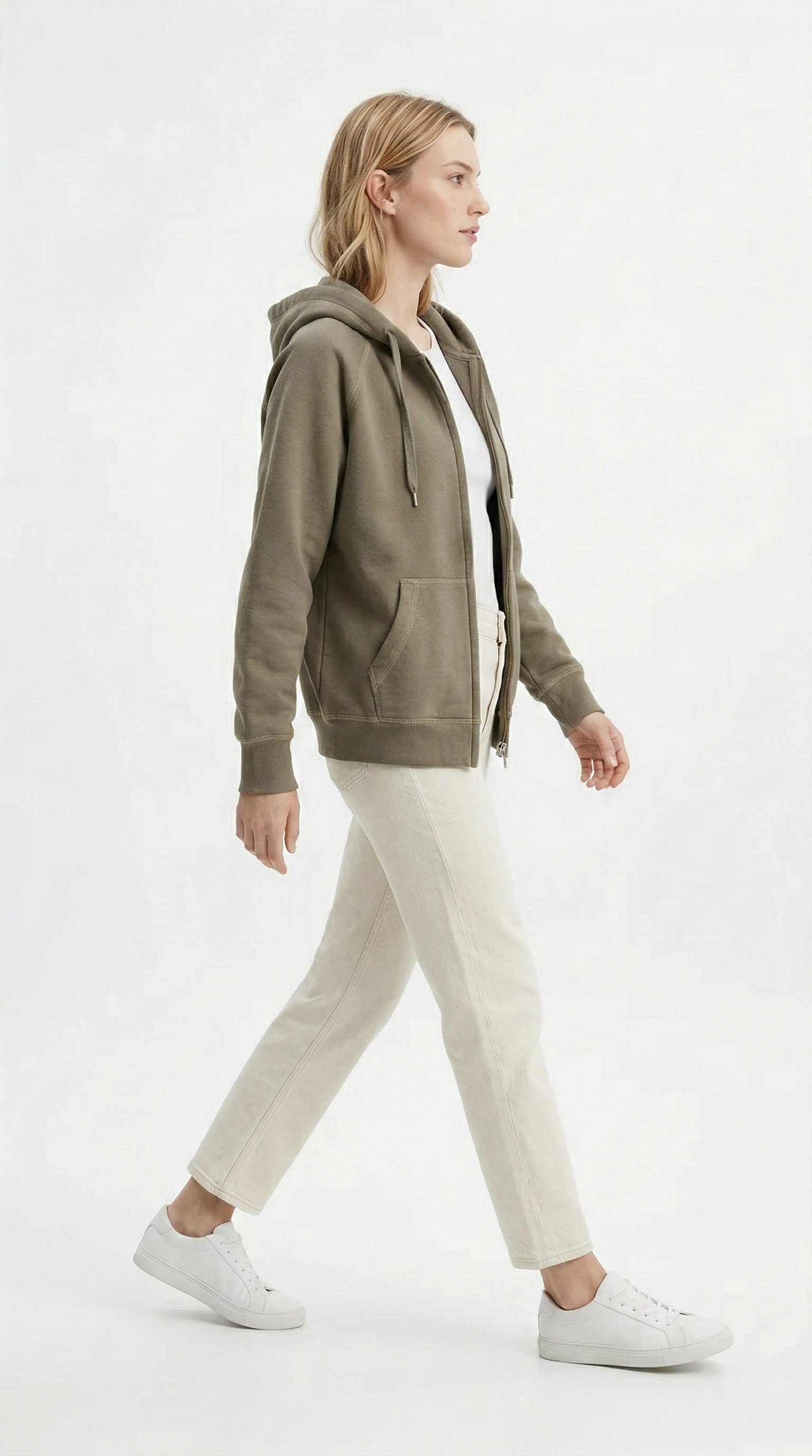 Unisex Vintage Wash Raglan Zip-Up Hoodie | Heavyweight 80/20 Blend