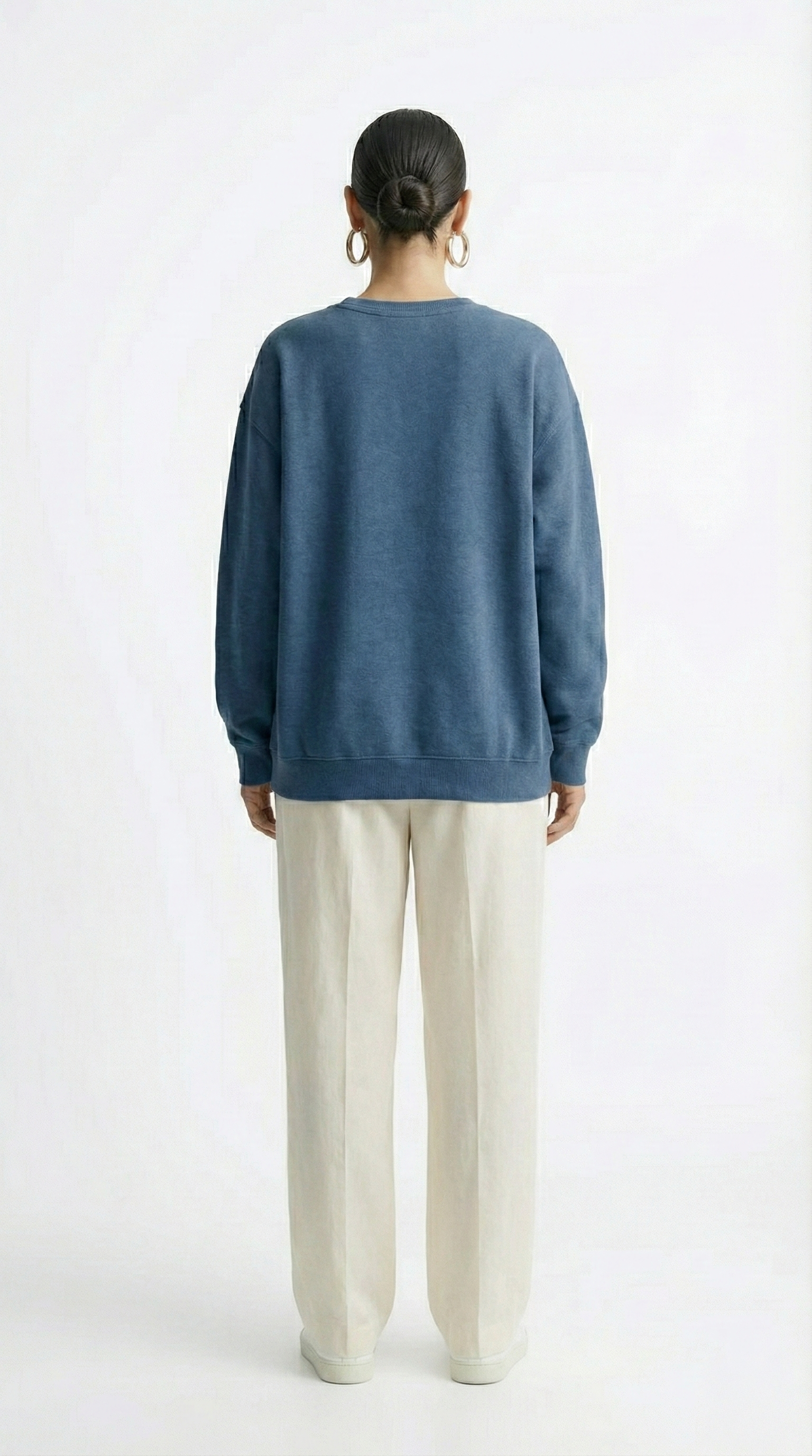 Unisex Essential Cotton-Blend Crewneck Sweatshirt