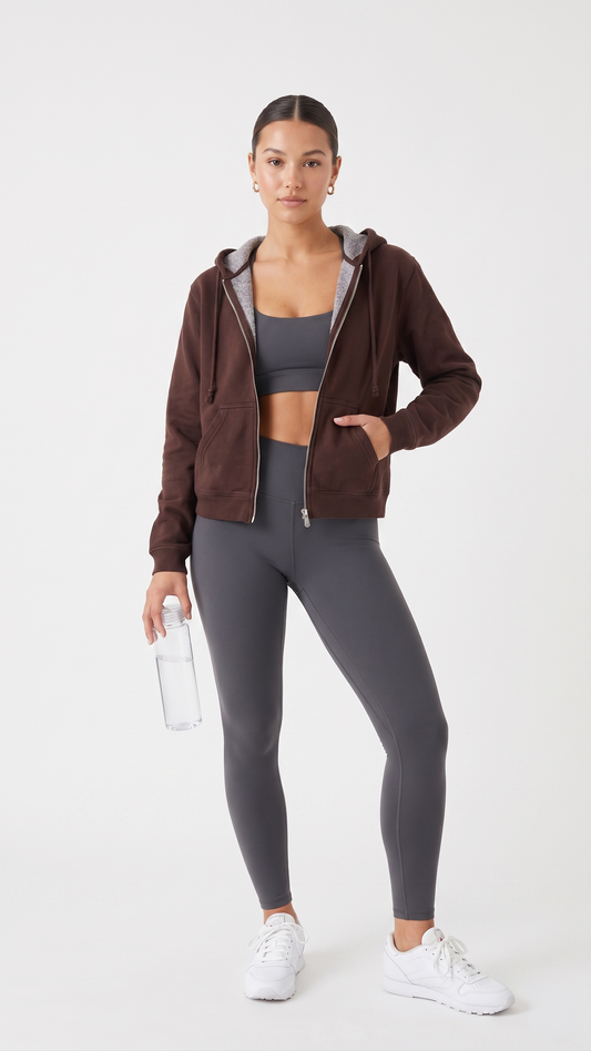 The Effortless Everyday Zip Hoodie
