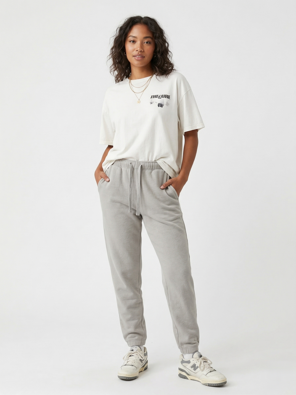 The Essential Sport Chic Jogger - Light Grey [Clearance]