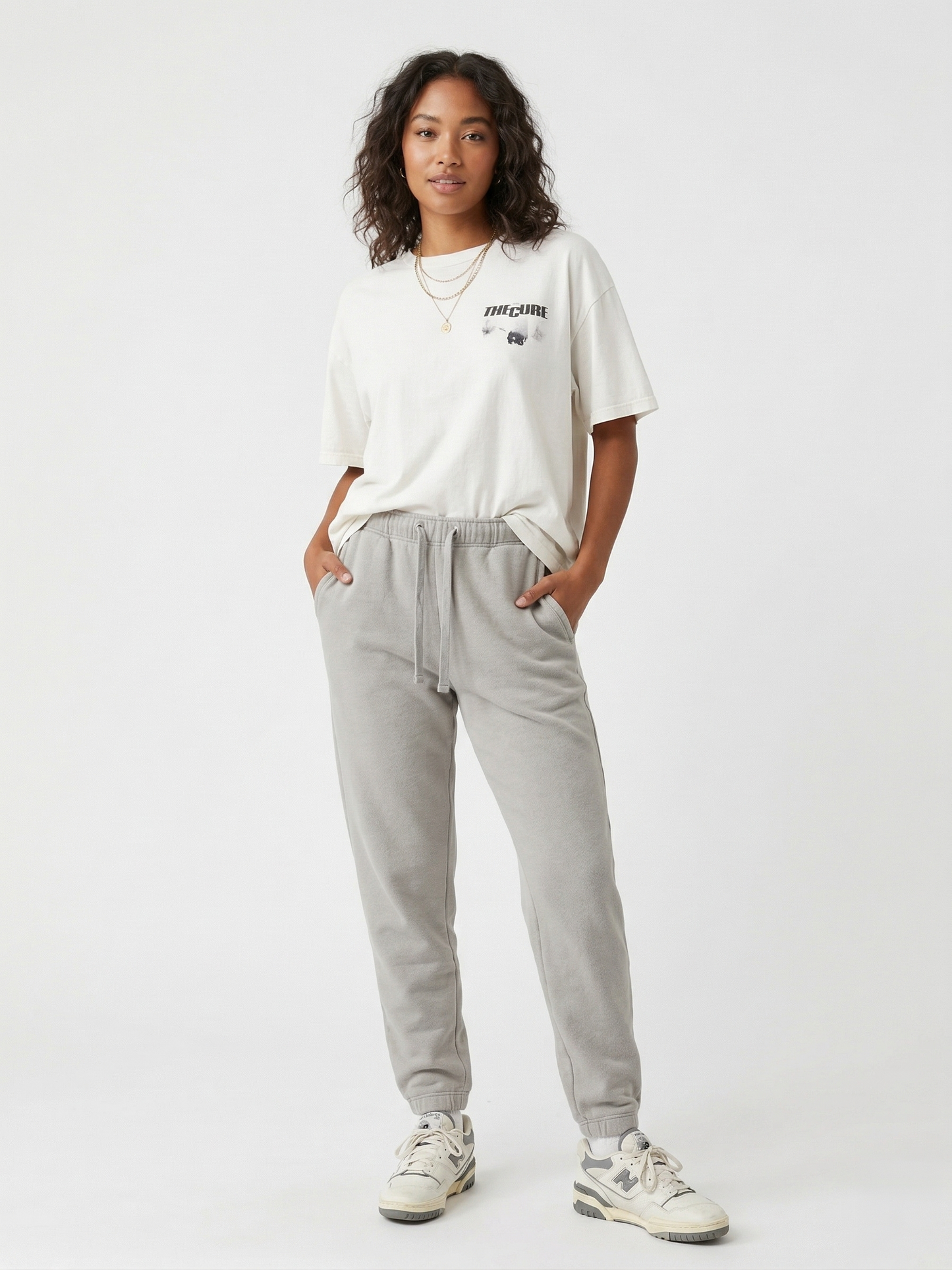 The Essential Sport Chic Jogger - Light Grey [Clearance]