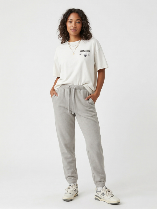 The Essential Sport Chic Jogger - Light Grey [Clearance]