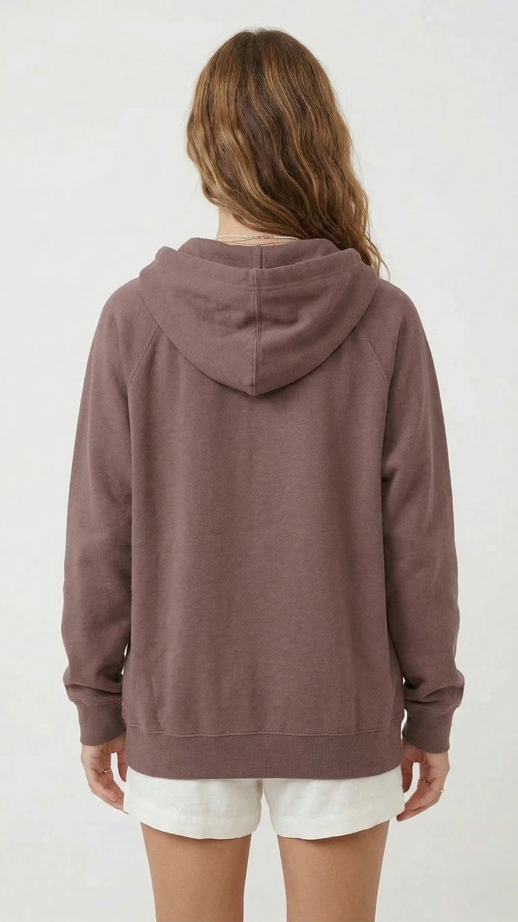 The "Cloud-Soft" Oversized Zip Hoodie in Espresso | Premium Cotton Blend