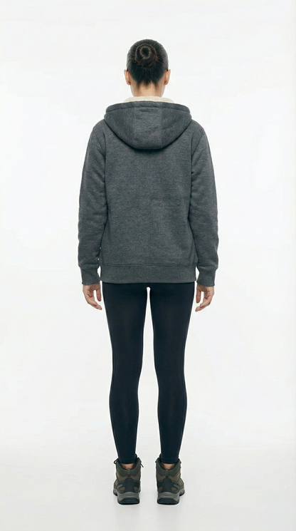 The All-Terrain Thermal Zip-Up Hoodie | Heather Grey