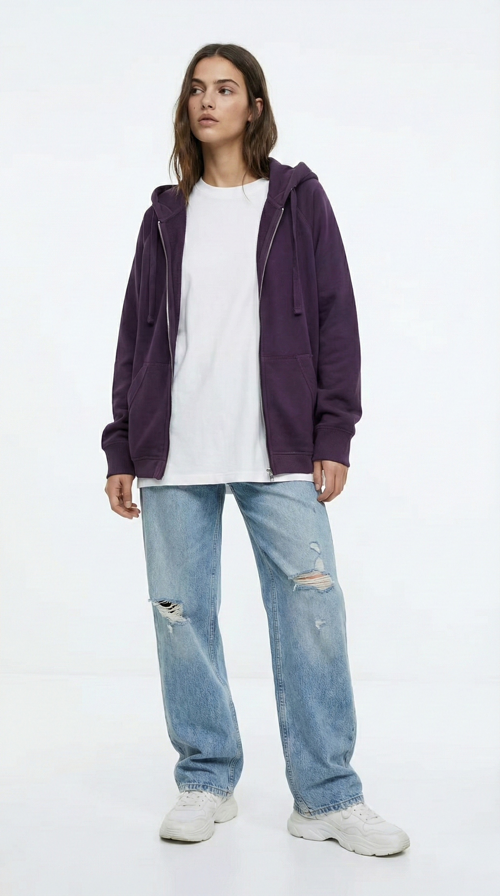 Unisex Soft-Touch Heavyweight Zip Hoodie