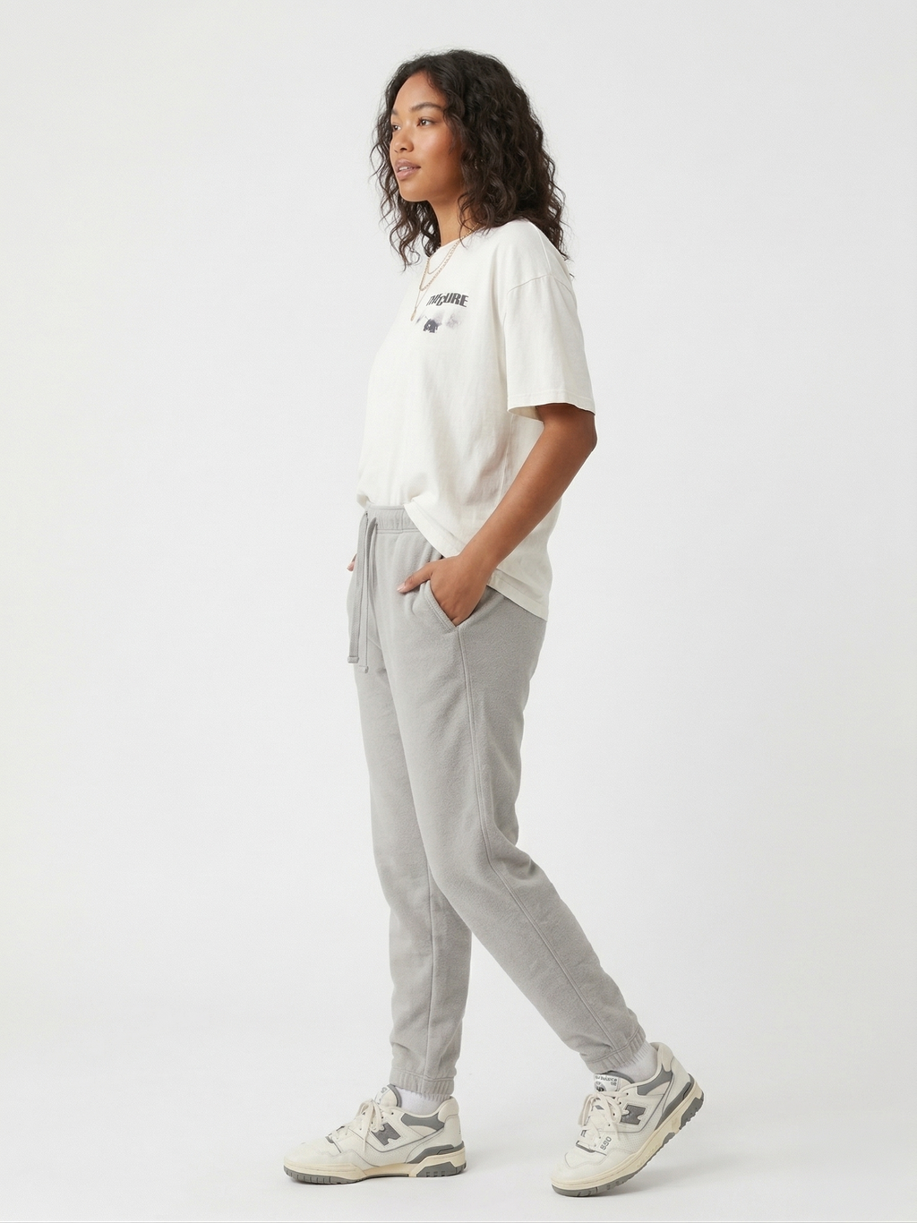 The Essential Sport Chic Jogger - Light Grey [Clearance]