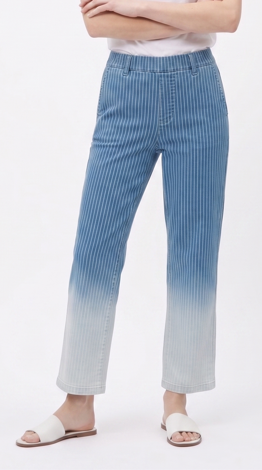 The Faded Stripe Lyocell Pant