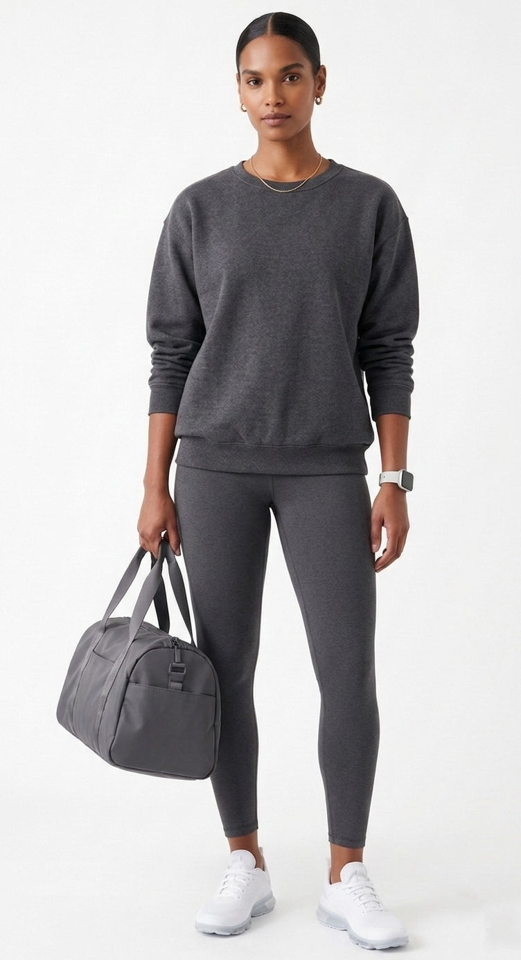 The Essential Unisex Crewneck | DK.Heather